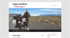 Desktop Screenshot of dopeyoldbloke.com